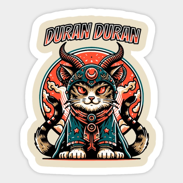 Duran Duran // Ilove Sticker by I love drawing 